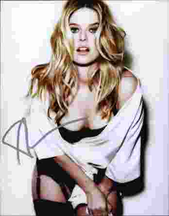 Alice Eve authentic signed 8x10 picture
