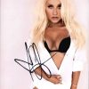 Christina Aguilera authentic signed 8x10 picture