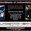 Kathryn Bigelow certificate of authenticity from the autograph bank