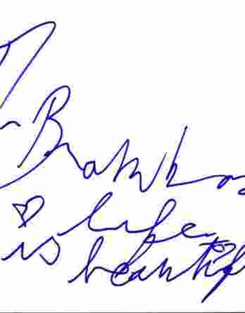 Mr. Brainwash authentic signed 8x10 picture