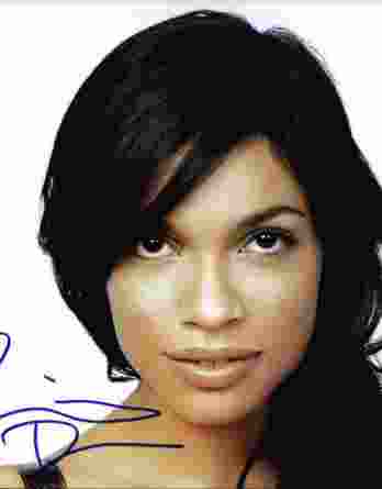 Rosario Dawson authentic signed 8x10 picture