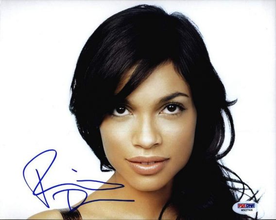 Rosario Dawson authentic signed 8x10 picture