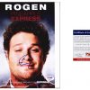 Seth Rogen certificate of authenticity from the autograph bank