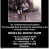 Stephen Dorff certificate of authenticity from the autograph bank