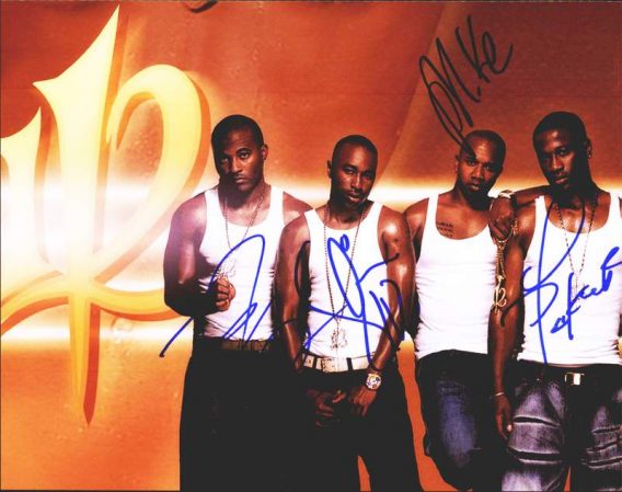 112 authentic signed 8x10 picture