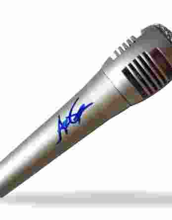 Andy Grammer authentic signed microphone
