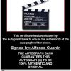 Alfonso Cuarón certificate of authenticity from the autograph bank