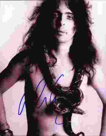 Alice Cooper authentic signed 8x10 picture