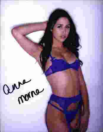 Anna Morna authentic signed 8x10 picture