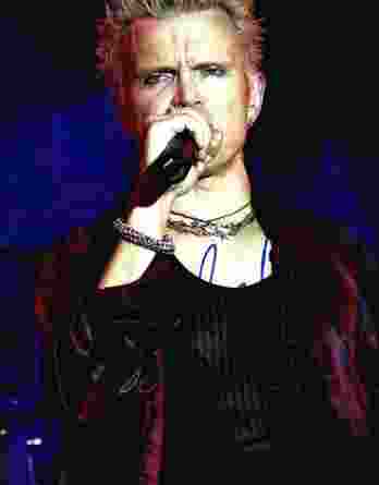 Billy Idol authentic signed 10x15 picture