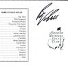 Bo Van Pelt authentic signed Masters Score card