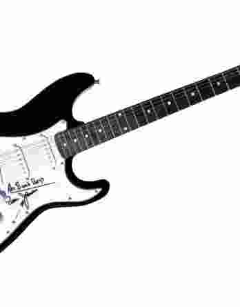 Bruce Johnston authentic signed guitar