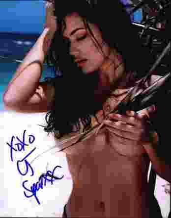 Cj Sparxx authentic signed 8x10 picture