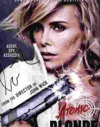 Charlize Theron authentic signed 10x15 picture