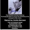 Corbin Bernsen certificate of authenticity from the autograph bank