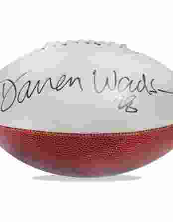 Darren Woodson authentic signed NFL ball