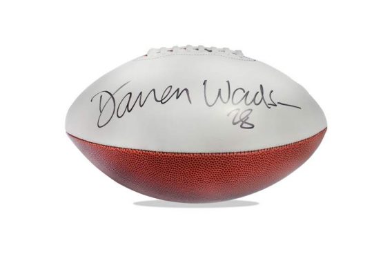 Darren Woodson authentic signed NFL ball