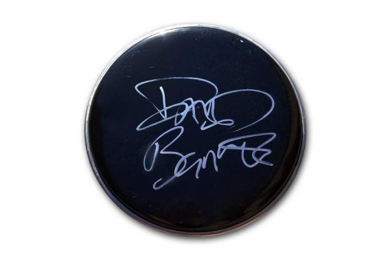 David Banner authentic signed drumhead