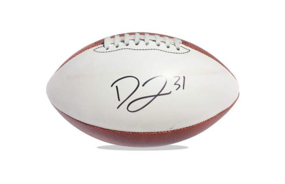 David Johnson authentic signed NFL ball