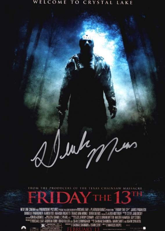 Derek Mears authentic signed 10x15 picture