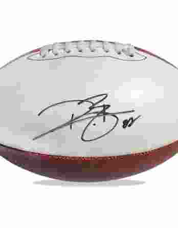 Dwayne Bowe authentic signed NFL ball