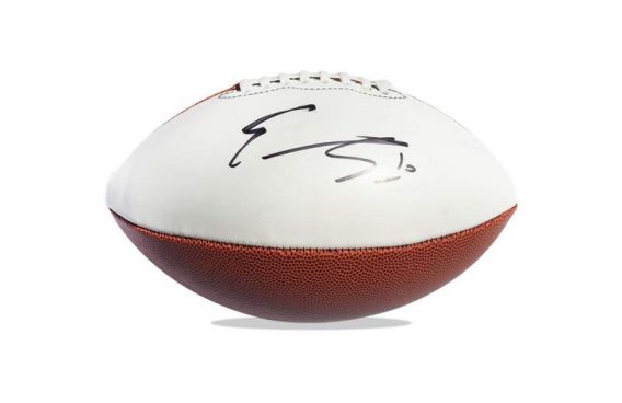 Emmanuel Sanders authentic signed NFL ball
