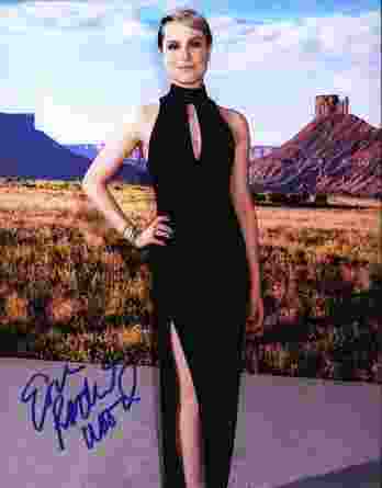 Evan Rachel Wood authentic signed 8x10 picture