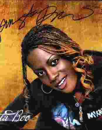 Gangsta Boo authentic signed 8x10 picture