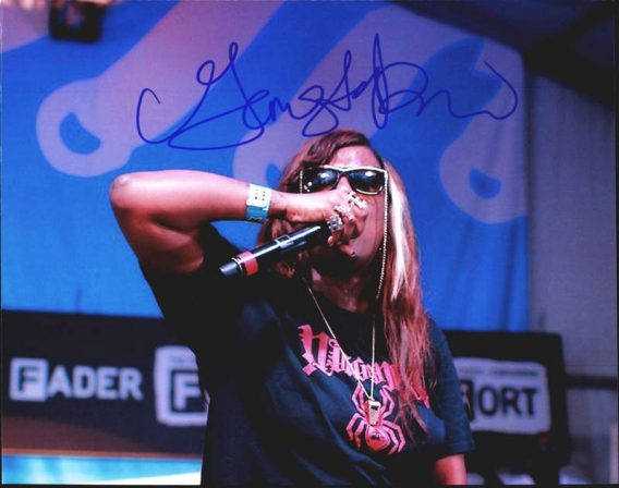 Gangsta Boo authentic signed 8x10 picture