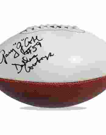 Garry Cobb authentic signed NFL ball