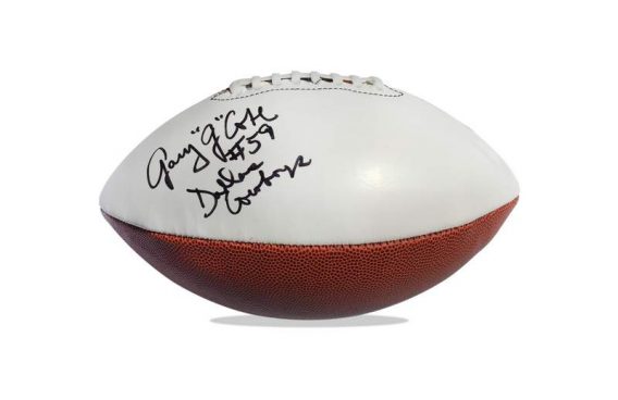 Garry Cobb authentic signed NFL ball