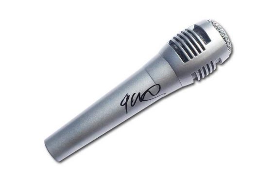 Gavin Degraw authentic signed microphone