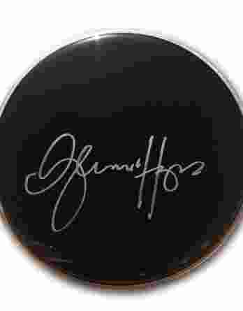 Glen Hughes authentic signed drumhead