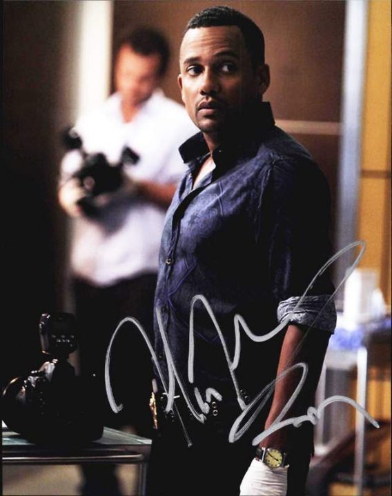 Hill Harper authentic signed 8x10 picture