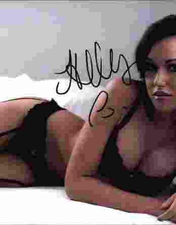 Holly Bortolazzo authentic signed 8x10 picture