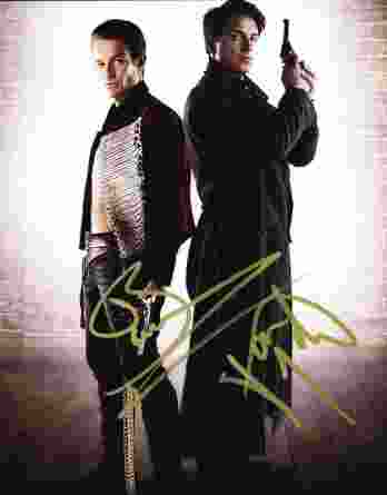 James Marsters & John Barrowman authentic signed 8x10 picture