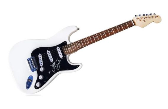 Jason Derulo authentic signed guitar