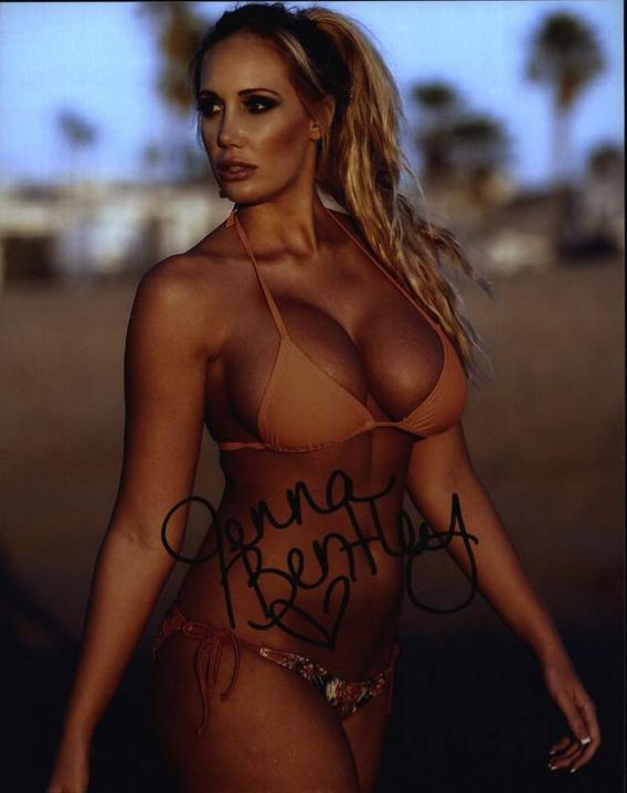 Jenna Bentley authentic signed 8x10 picture