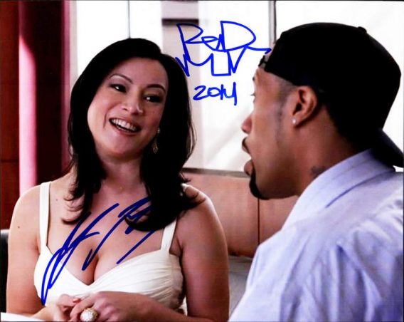 Jennifer Tilly & Redman authentic signed 8x10 picture