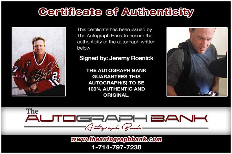 Jeremy Roenick Autographed Beckett Hockey Magazine - Autographed NHL  Magazines at 's Sports Collectibles Store