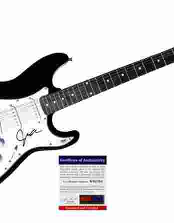 Joe Jonas authentic signed guitar