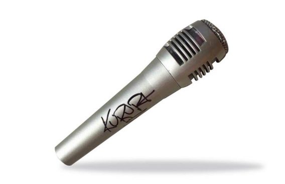 Kurupt authentic signed microphone