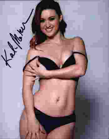 Karlie Montana authentic signed 8x10 picture