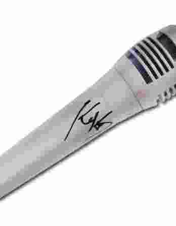 Keke Palmer authentic signed microphone