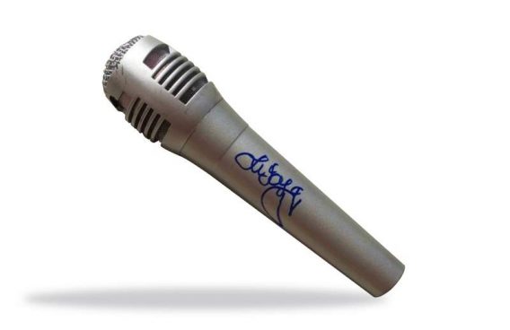 Letoya Luckett authentic signed microphone
