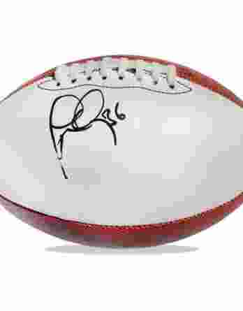 Lawyer Milloy authentic signed NFL ball