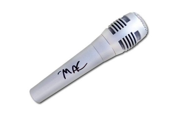 Mac Miller authentic signed microphone