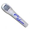 Mally Mall authentic signed microphone