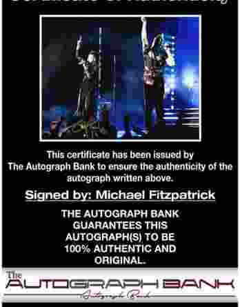 Michael Fitzpatrick authentic signed 8x10 picture