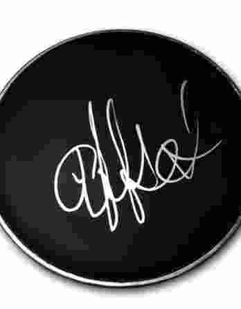 Migos authentic signed drumhead